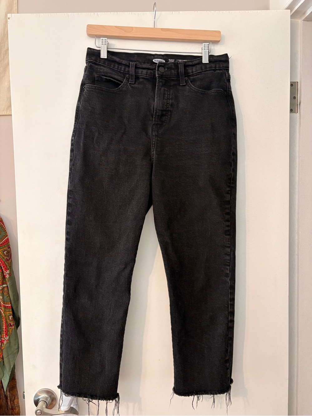 Old Navy Sky-Hi Straight Extra High Rise Jeans